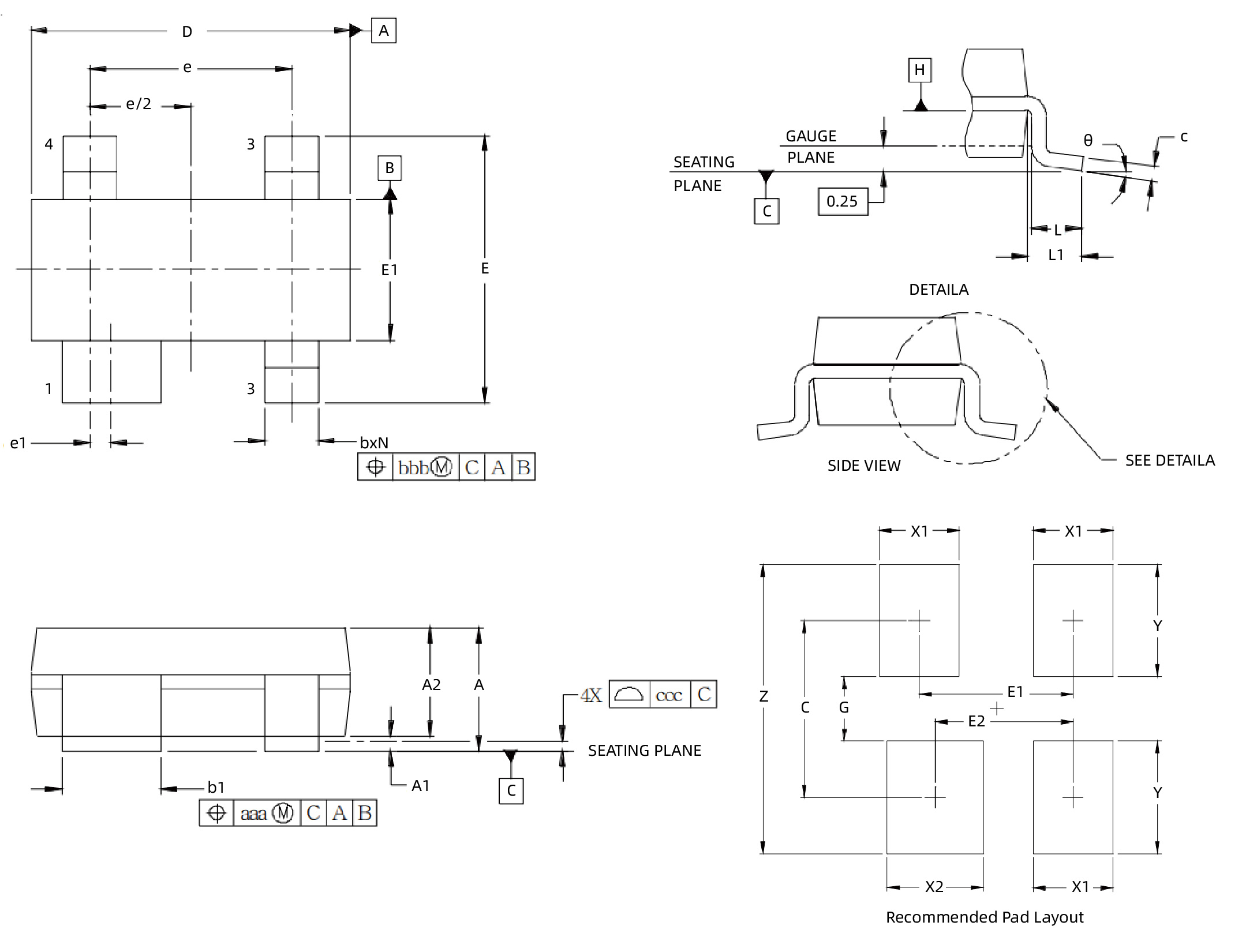 YINT ESD Protection Diode SOT143 package