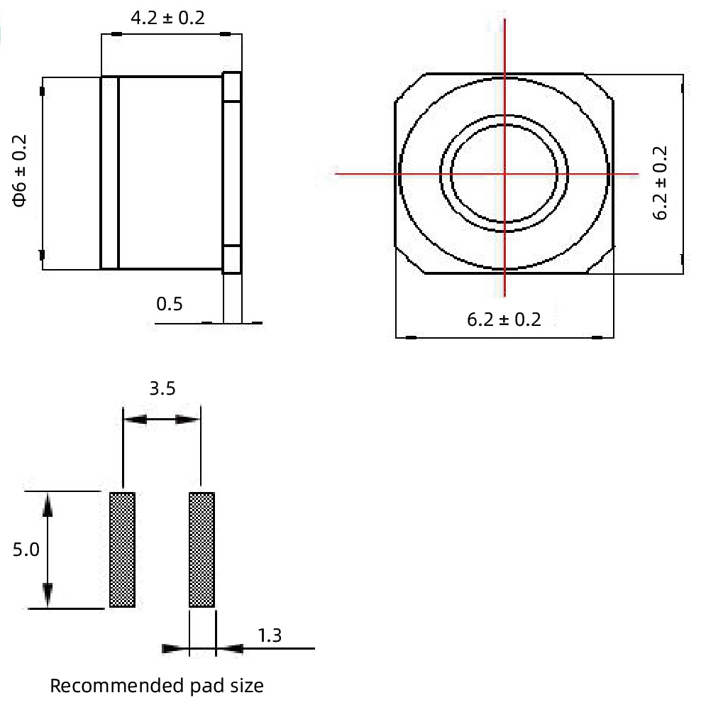 YINT GDT Protection 2RXXXS-6&times;4.2 package