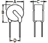PPTC 250V Dimensions1