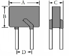 PPTC 600V Dimensions