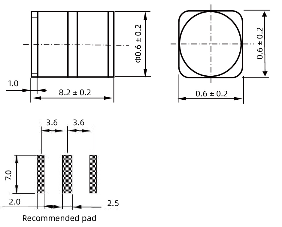 YINT GDT Protection 3RXXXS-6×8 package