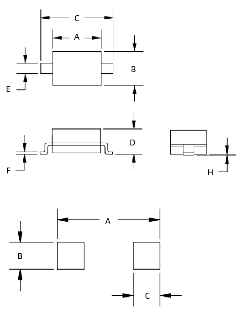 YINT ESD Protection Diode SOD323 ESD5V0D3P11 package